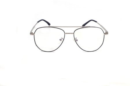 Trendy Aviator Silver Black Frame