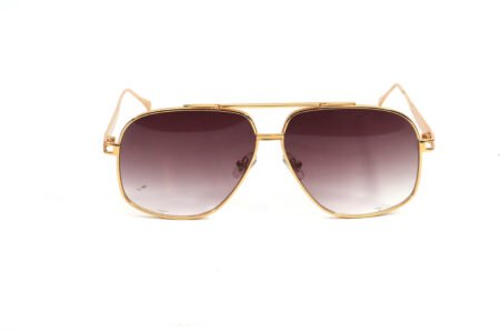 Trendy Round Brown Sunglass